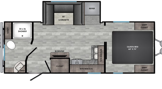 View 2020 CrossRoads Zinger Lite ZR-229RB complete specs and manufacturer brochures