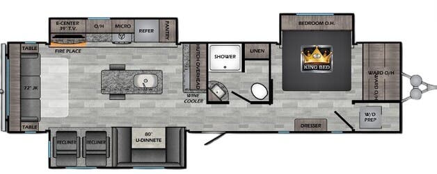 View 2020 CrossRoads Zinger ZR-340RE complete specs and manufacturer brochures