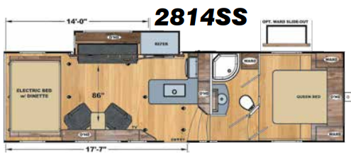 View 2020 Eclipse Attitude 2814SS complete specs and manufacturer brochures