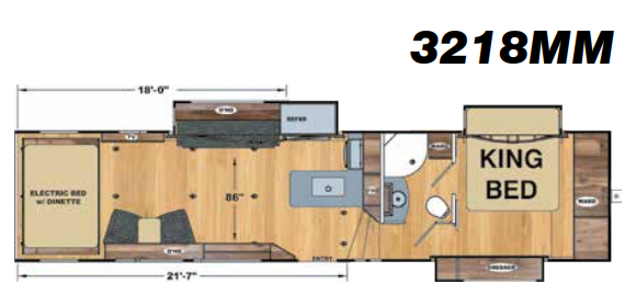 View 2020 Eclipse Attitude 3218MM complete specs and manufacturer brochures