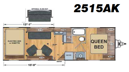 View 2020 Eclipse Iconic 2515AK complete specs and manufacturer brochures