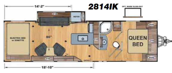 View 2020 Eclipse Iconic 2814IK complete specs and manufacturer brochures