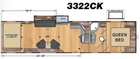 View 2020 Eclipse Iconic 3322CK complete specs and manufacturer brochures