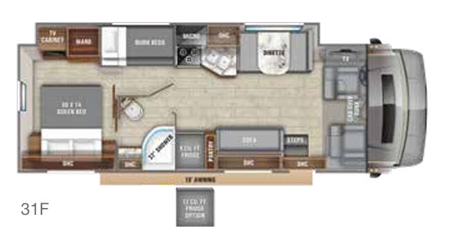 View 2020 Entegra Coach Esteem 31F complete specs and manufacturer brochures