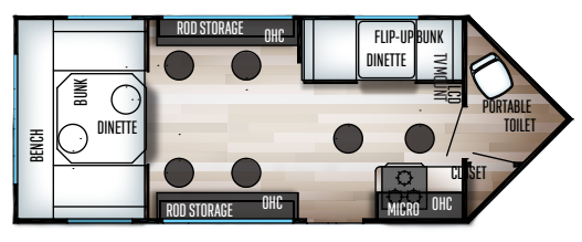 View 2020 Forest River Cherokee Grey Wolf 16 BF complete specs and manufacturer brochures
