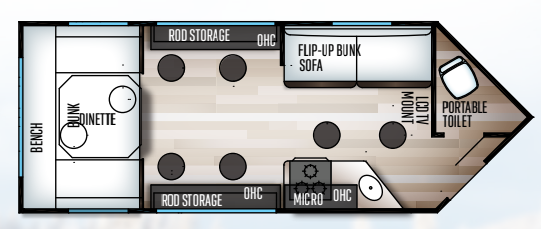 View 2020 Forest River Cherokee Grey Wolf 16 GR complete specs and manufacturer brochures