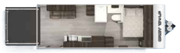 View 2020 Forest River Cherokee Grey Wolf 19RR complete specs and manufacturer brochures