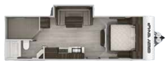 View 2020 Forest River Cherokee Grey Wolf 23DBH complete specs and manufacturer brochures