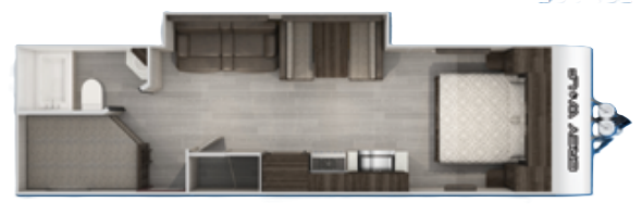 View 2020 Forest River Cherokee Grey Wolf 26CKSE complete specs and manufacturer brochures