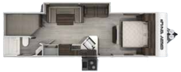 View 2020 Forest River Cherokee Grey Wolf 26DBH complete specs and manufacturer brochures