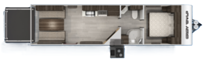 View 2020 Forest River Cherokee Grey Wolf 26MBRR complete specs and manufacturer brochures