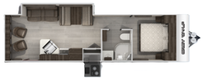 View 2020 Forest River Cherokee Grey Wolf 26MK complete specs and manufacturer brochures