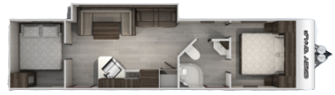 View 2020 Forest River Cherokee Grey Wolf 29QB complete specs and manufacturer brochures