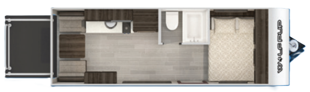 View 2020 Forest River Cherokee Wolf Pup 18RJB complete specs and manufacturer brochures