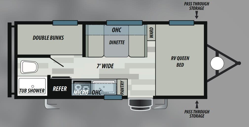 View 2020 Forest River EVO Select 177BQ complete specs and manufacturer brochures