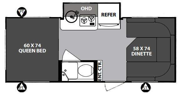 View 2020 Forest River R-Pod RP-178 complete specs and manufacturer brochures