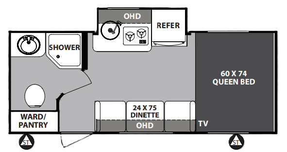 View 2020 Forest River R-Pod RP-180 complete specs and manufacturer brochures