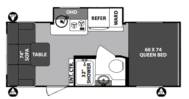 View 2020 Forest River R-Pod RP-189 complete specs and manufacturer brochures
