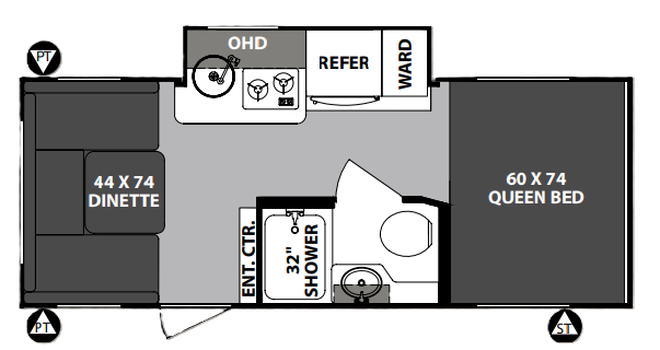 View 2020 Forest River R-Pod RP-190 complete specs and manufacturer brochures