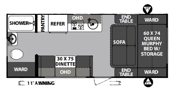 View 2020 Forest River R-Pod RP-192 complete specs and manufacturer brochures