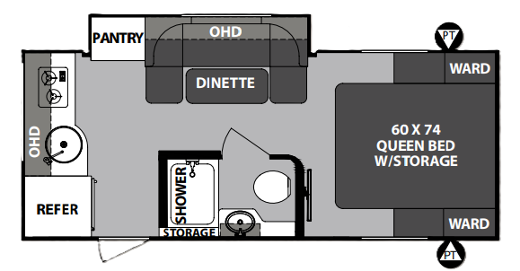 View 2020 Forest River R-Pod RP-195 complete specs and manufacturer brochures