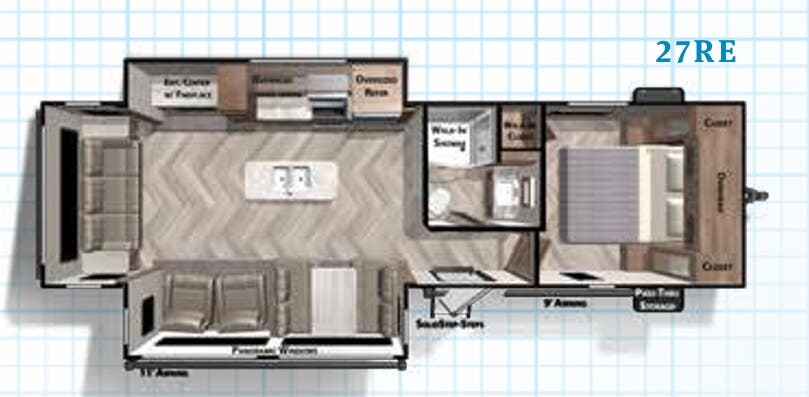 View 2020 Forest River Salem 27RE complete specs and manufacturer brochures