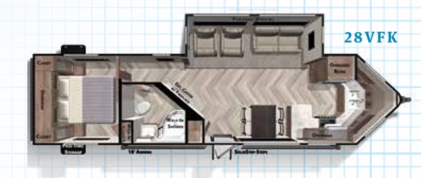 View 2020 Forest River Salem 28VFK complete specs and manufacturer brochures