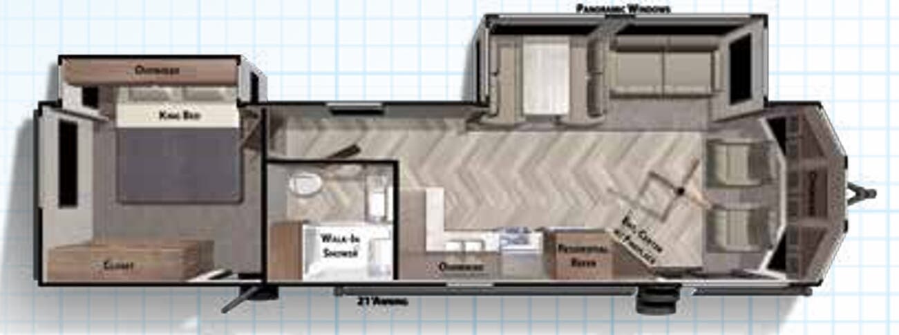 View 2020 Forest River Salem Villa 353FLFB complete specs and manufacturer brochures