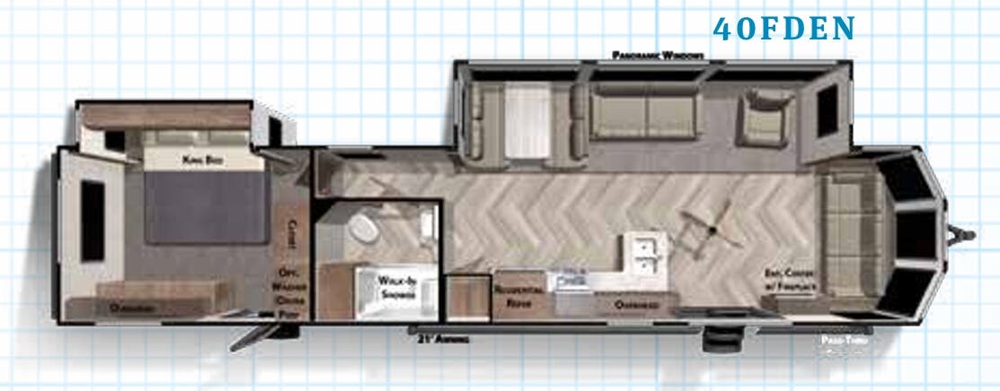 View 2020 Forest River Salem Villa 40FDEN complete specs and manufacturer brochures