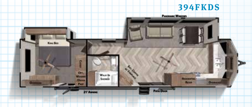 View 2020 Forest River Salem Villa Estate 394FKDS complete specs and manufacturer brochures