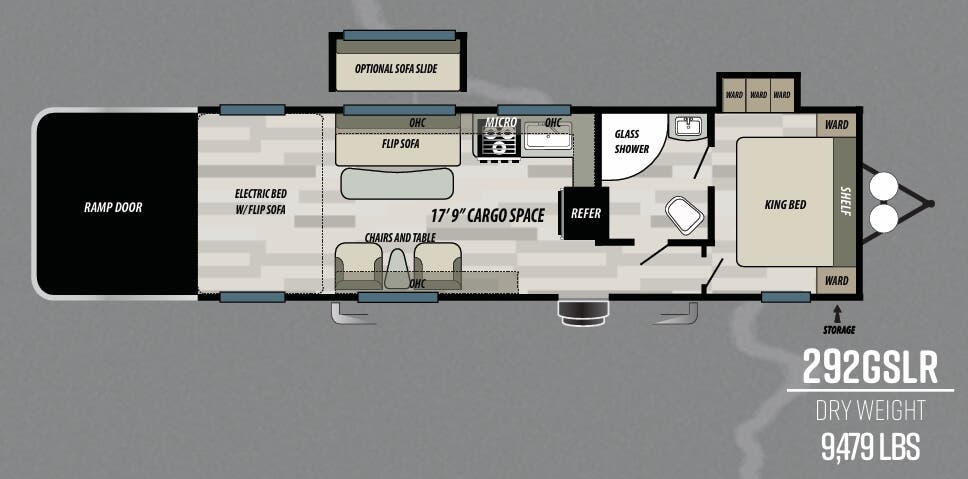 View 2020 Forest River Sandstorm SLR 292GSLR complete specs and manufacturer brochures
