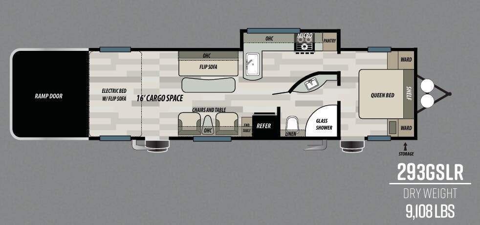 View 2020 Forest River Sandstorm SLR 293GSLR complete specs and manufacturer brochures