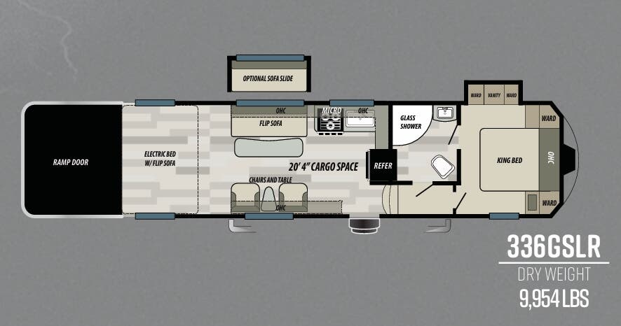 View 2020 Forest River Sandstorm SLR 336GSLR complete specs and manufacturer brochures