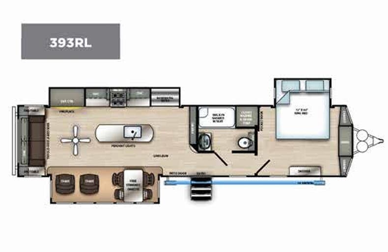 View 2020 Forest River Sierra Destination 393RL complete specs and manufacturer brochures