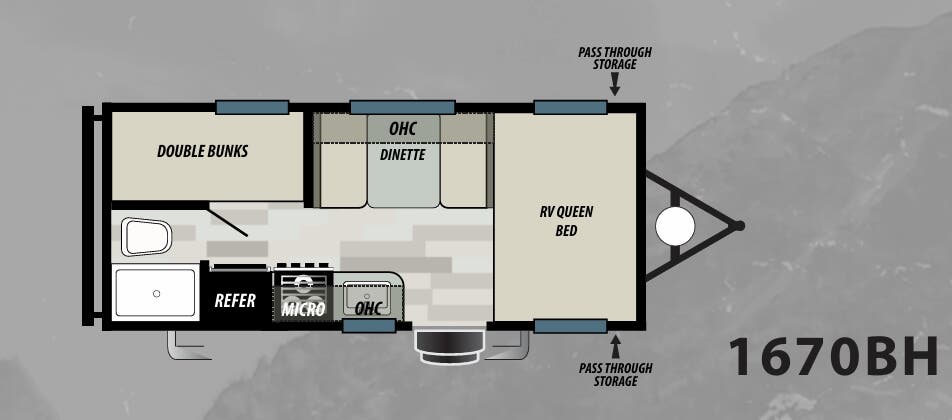 View 2020 Forest River Sonoma 1670BH complete specs and manufacturer brochures