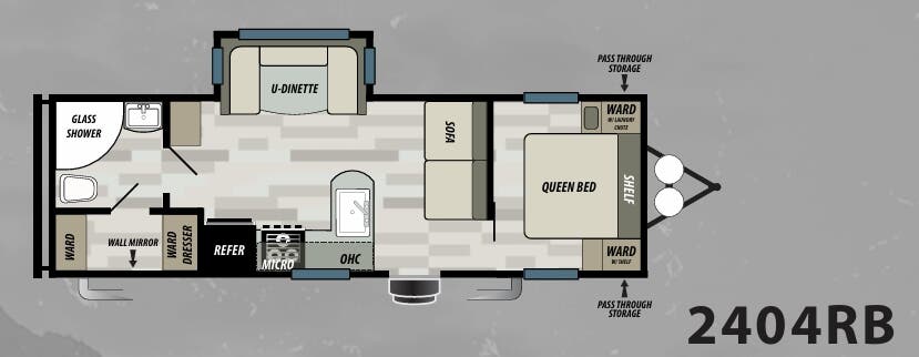 View 2020 Forest River Sonoma 2404RB complete specs and manufacturer brochures