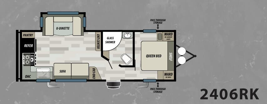 View 2020 Forest River Sonoma 2406RK complete specs and manufacturer brochures