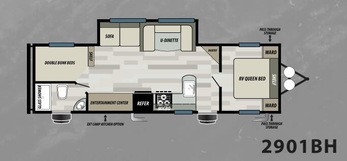 View 2020 Forest River Sonoma 2901BH complete specs and manufacturer brochures