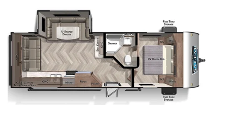 View 2020 Forest River Wildwood 25RLS complete specs and manufacturer brochures