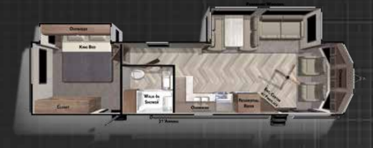 View 2020 Forest River Wildwood DLX 353FLFB complete specs and manufacturer brochures