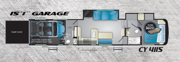 View 2020 Heartland Cyclone 4115 complete specs and manufacturer brochures