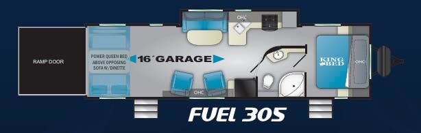 View 2020 Heartland Fuel 305 complete specs and manufacturer brochures