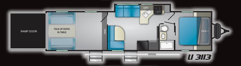 View 2020 Heartland Lithium 3113 complete specs and manufacturer brochures