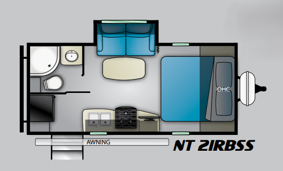 View 2020 Heartland North Trail 21RBSS complete specs and manufacturer brochures