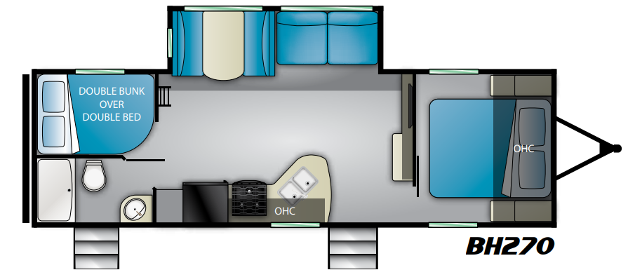 View 2020 Heartland Pioneer BH270 complete specs and manufacturer brochures