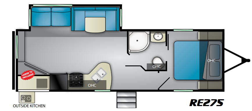 View 2020 Heartland Pioneer RE275 complete specs and manufacturer brochures
