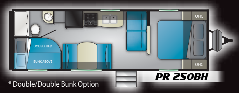 View 2020 Heartland Prowler 250BH complete specs and manufacturer brochures