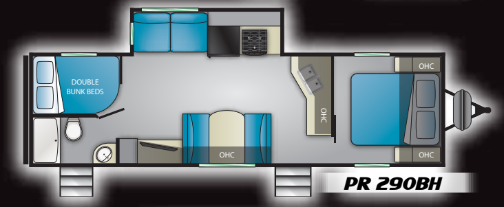 View 2020 Heartland Prowler 290BH complete specs and manufacturer brochures