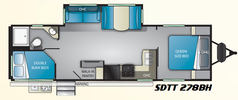 View 2020 Heartland Sundance 278BH complete specs and manufacturer brochures
