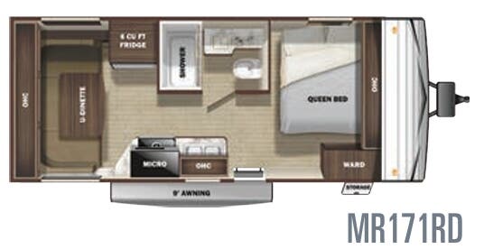 View 2020 Highland Ridge Mesa Ridge Conventional MR171RD complete specs and manufacturer brochures